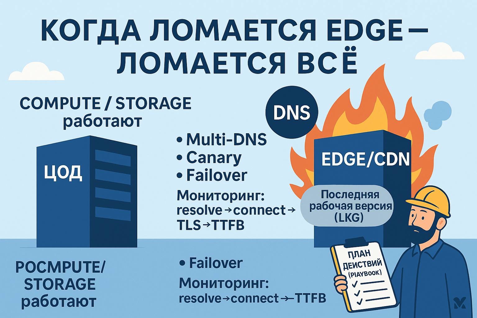 Когда сбоит edge, ломается всё